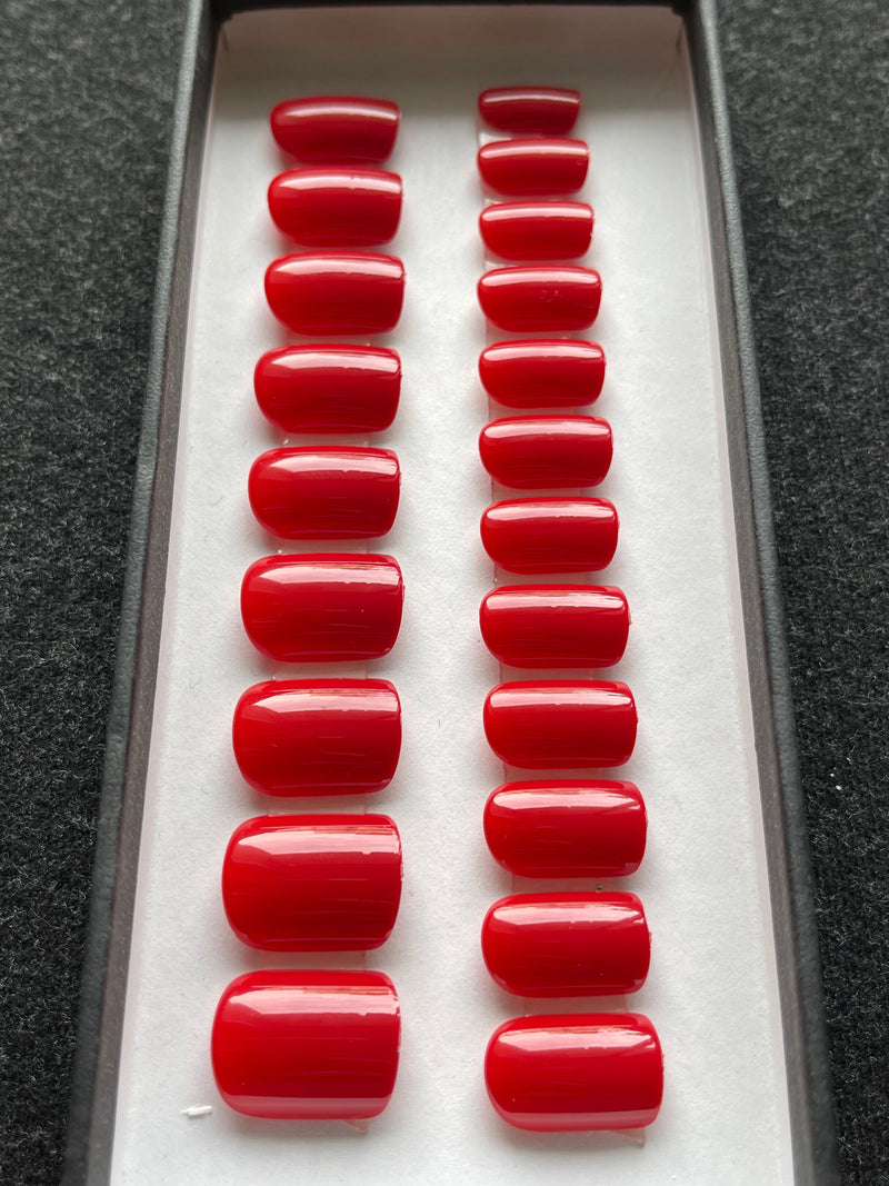 Scarlet Red - Glänzend Quadrat