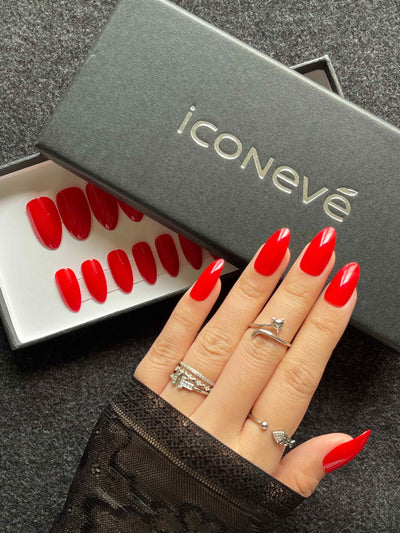 Candy Apple Red - Glänzend Mandel