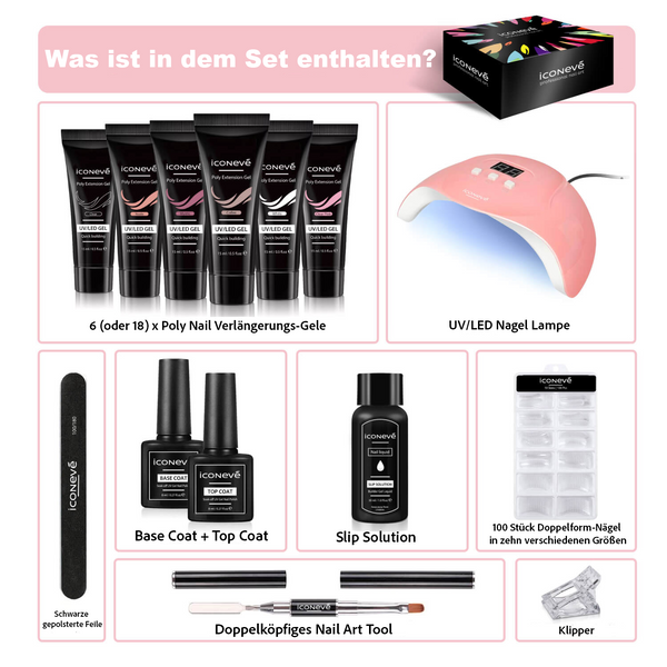 Iconeve™ Polygel-Set