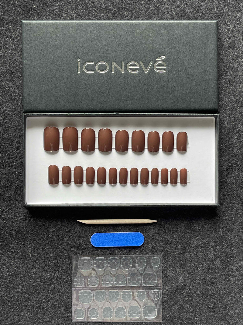 Chocolate - Glänzend Quadrat