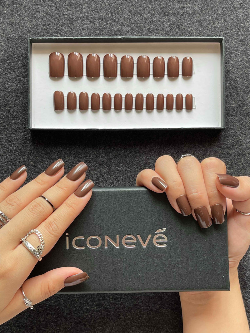 Chocolate - Glänzend Quadrat